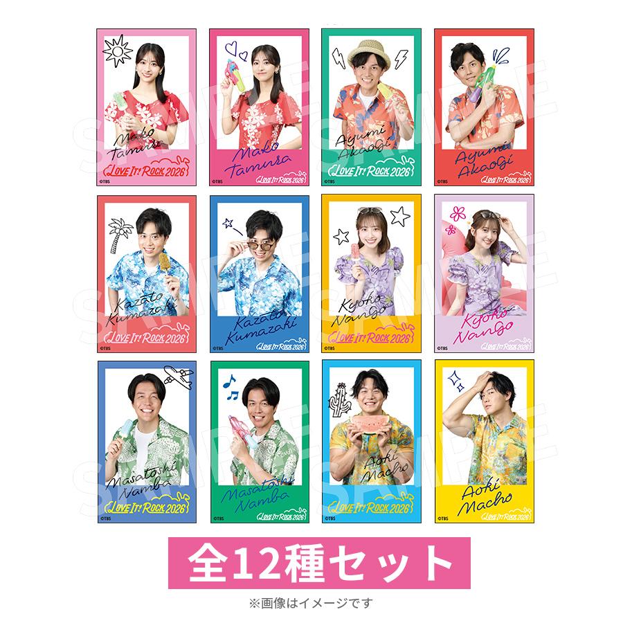 ラヴィット！ロック2026／トレーディングステッカー(コンプリート