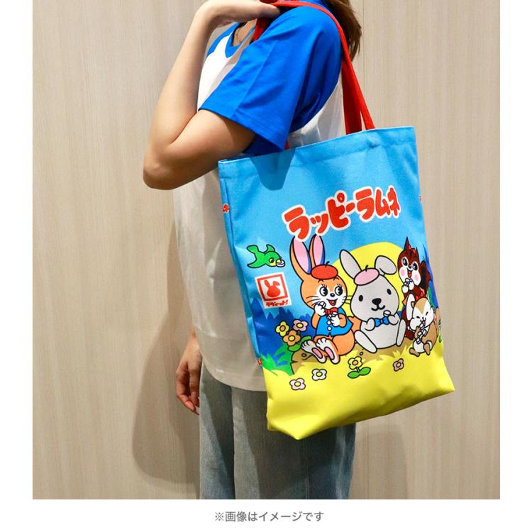 バレンタイン限定 Mr.コラボ ミスター トートバッグ ラムネ色の暑さが去った季 ラッピーラムネ／トートバッグ | TBSショッピング