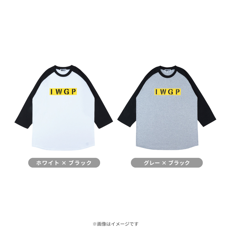 池袋ウエストゲートパーク／ ”I.W.G.P” LOGO RAGLAN SLEEVE T-SHIRT