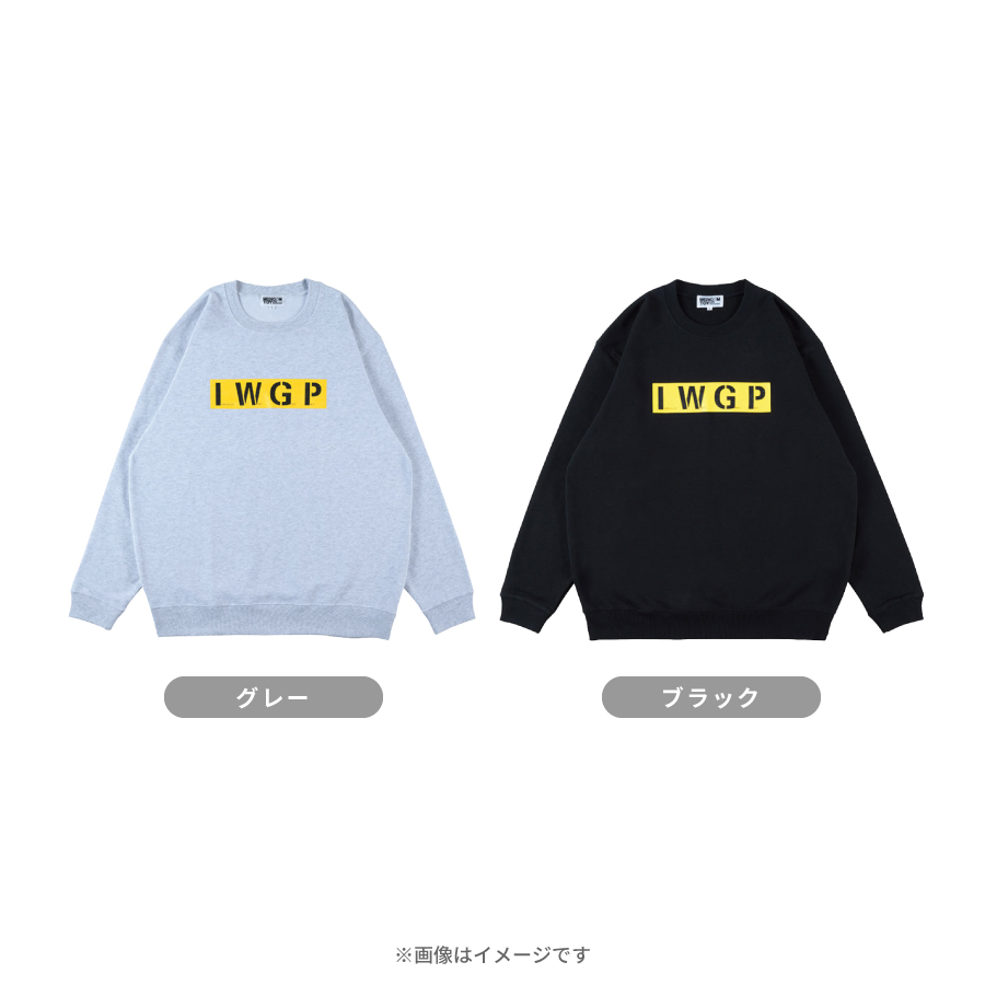 池袋ウエストゲートパーク／”I.W.G.P” LOGO CREW NECK SWEATSHIRT