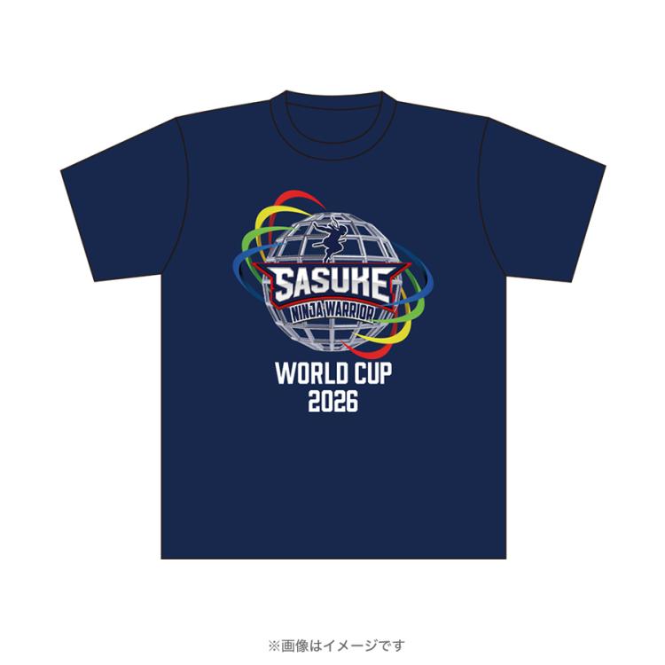 SASUKEワールドカップ2026／大会記念Tシャツ＜出場選手名デザイン