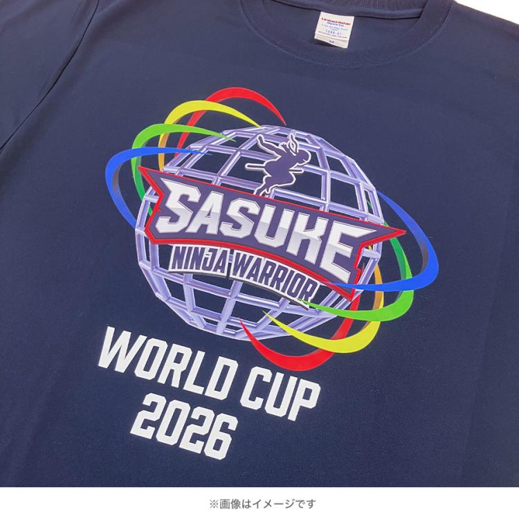 SASUKEワールドカップ2026／大会記念Tシャツ＜出場選手名デザイン