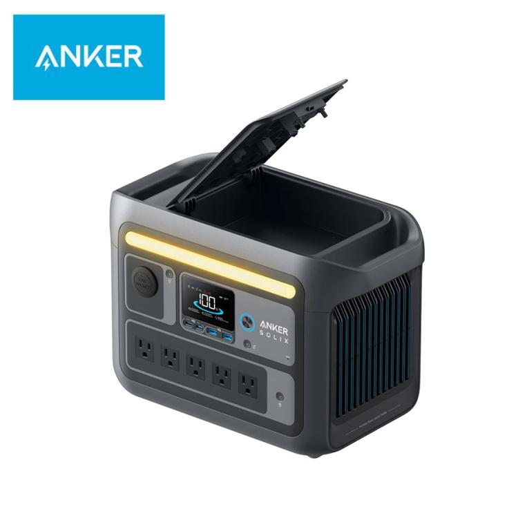 WS 防振り 8電源デッキ スリーブ付き Anker大容量ポータブル電源／大容量＆高出力／Anker Solix C800
