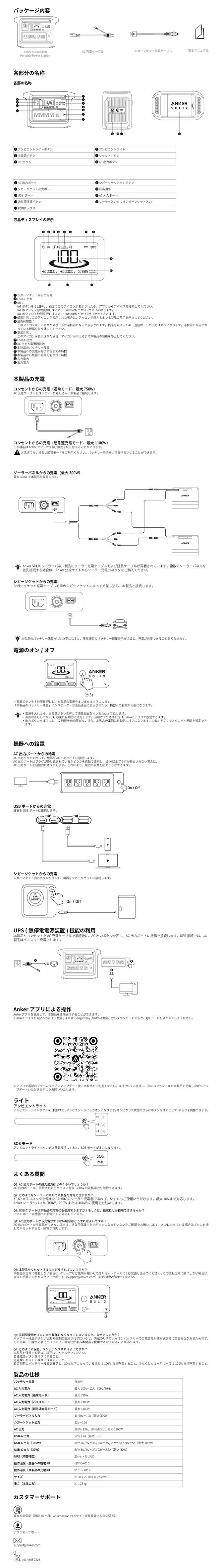 使用上の注意