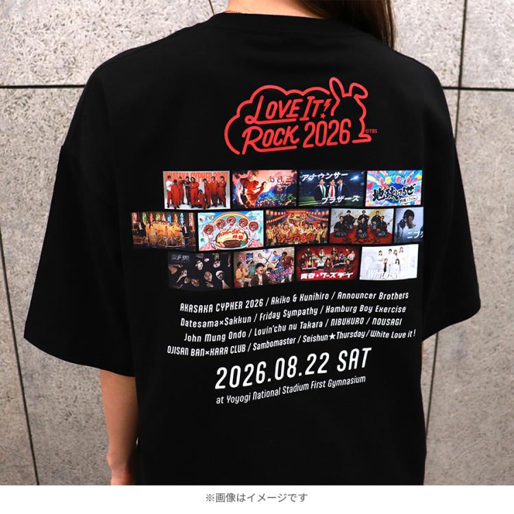 ラヴィット！ロック2026／アーティスト ビッグTシャツ | TBS