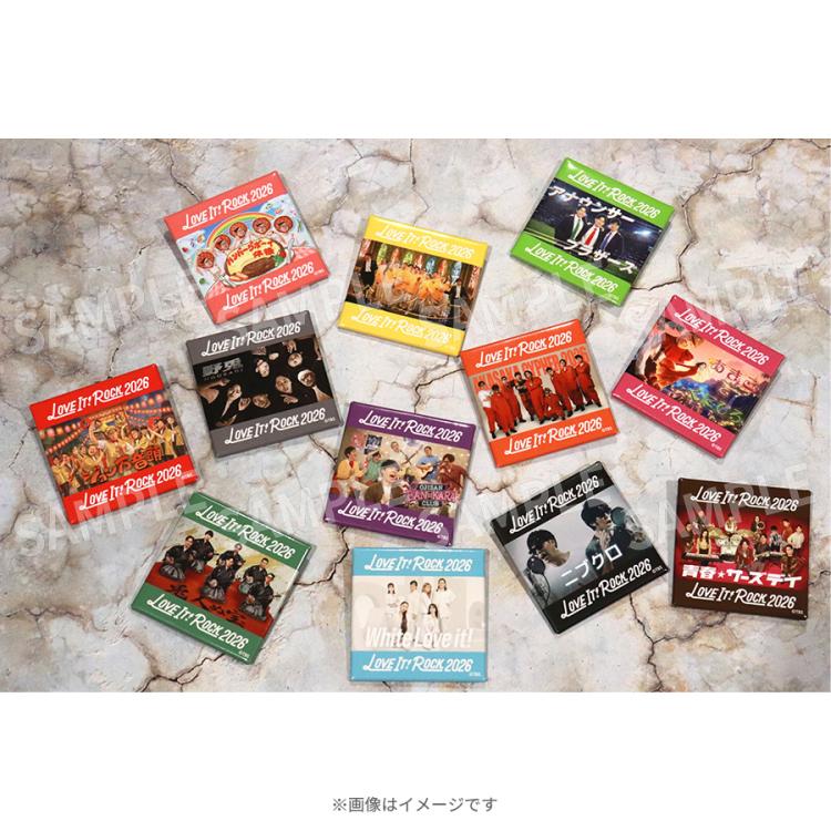 ラヴィット！ロック2026／アーティスト缶バッジ シークレット