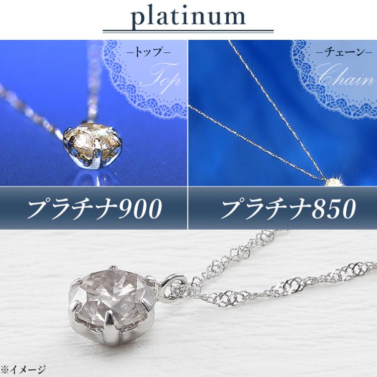 松屋銀座外商部 プラチナ0.6ctダイヤ一粒石ペンダント／品質保証書