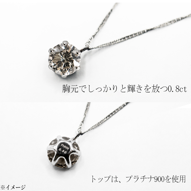 高級ジュエリーの定番素材
「プラチナ」を使用