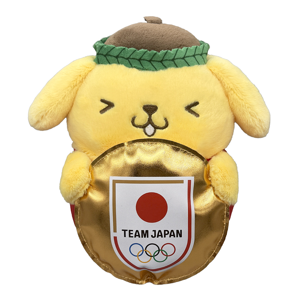 TEAM JAPAN×ポムポムプリン／メダルぬいぐるみ | TBSショッピング