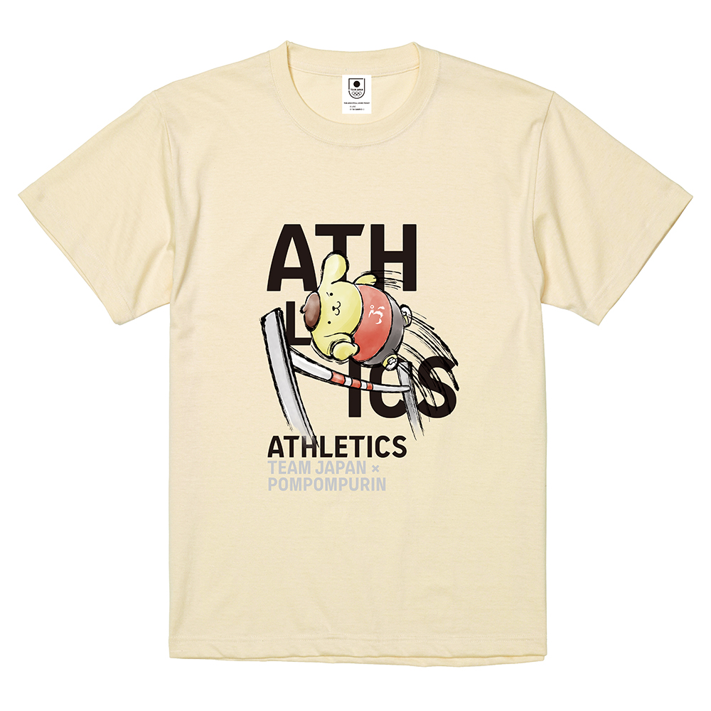 ポムポムプリン Tシャツ Mサイズ Zombieland TEAM JAPAN×ポムポムプリン／Tシャツ／陸上 | TBSショッピング
