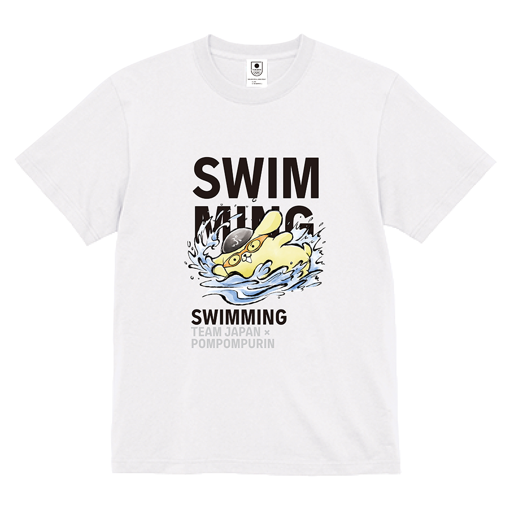 TEAM JAPAN×ポムポムプリン／Tシャツ／水泳 | TBSショッピング