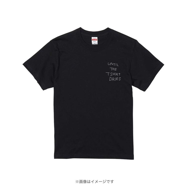 金曜ドラマ『Tシャツが乾くまで』／刺繍Tシャツ(ブラック)【WEB限定