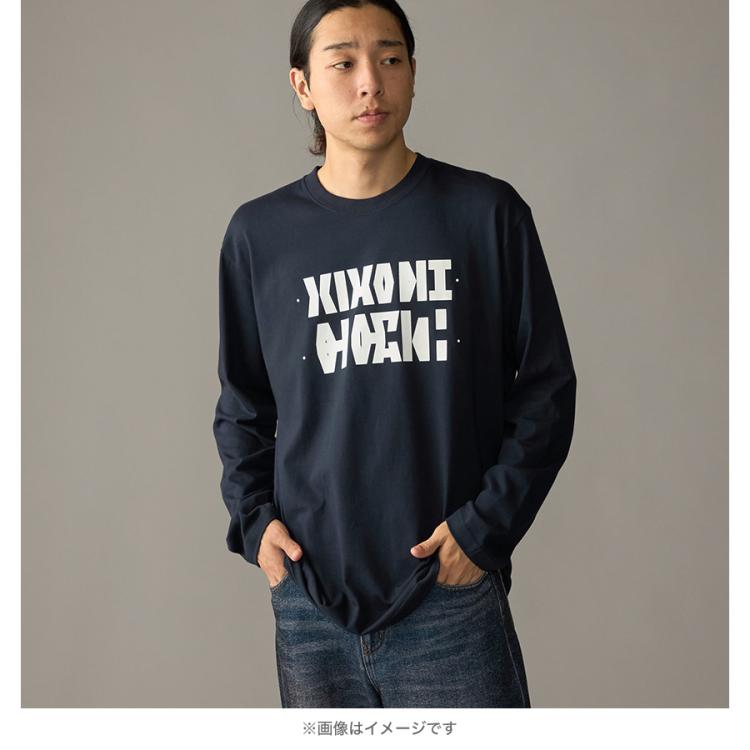 日曜劇場『VIVANT』×SHIPS／シークレットロゴLONG SLEEVE TEE NAVY
