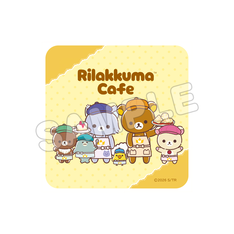 アニメ「リラックマ」×ブランチパーク コラボカフェ／ハンドタオル