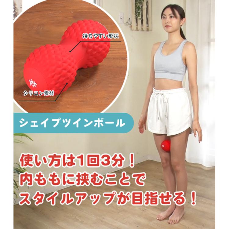 シェイプツインボール／振動マシン（5段階調整） | TBSショッピング