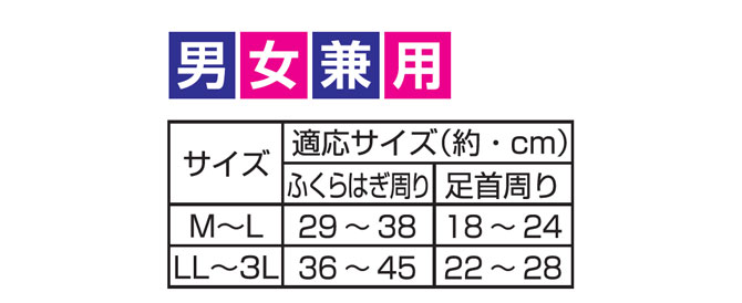 薄手でアウターに響きにくい一般医療用サポーター